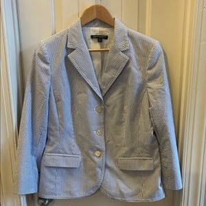 Brooks Brothers seersucker blazer